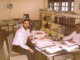 تابستان1367 (اوت 1988)، هند، دپارتمان علوم کامپیوتر - پروفسور VVS Sarma، دکتر صدیقی مشکنانی