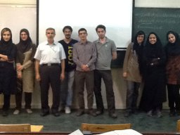 خرداد 1392 - کلاس نگارش علمی، دانشگاه تهران