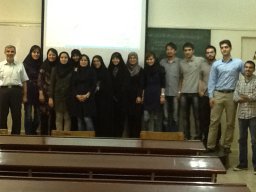 خرداد 1392 - کلاس نگارش علمی، دانشگاه تهران